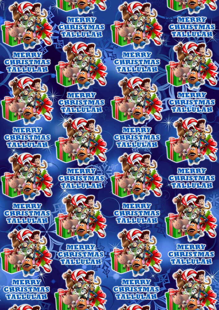 Toy Story Christmas Wrapping Paper 