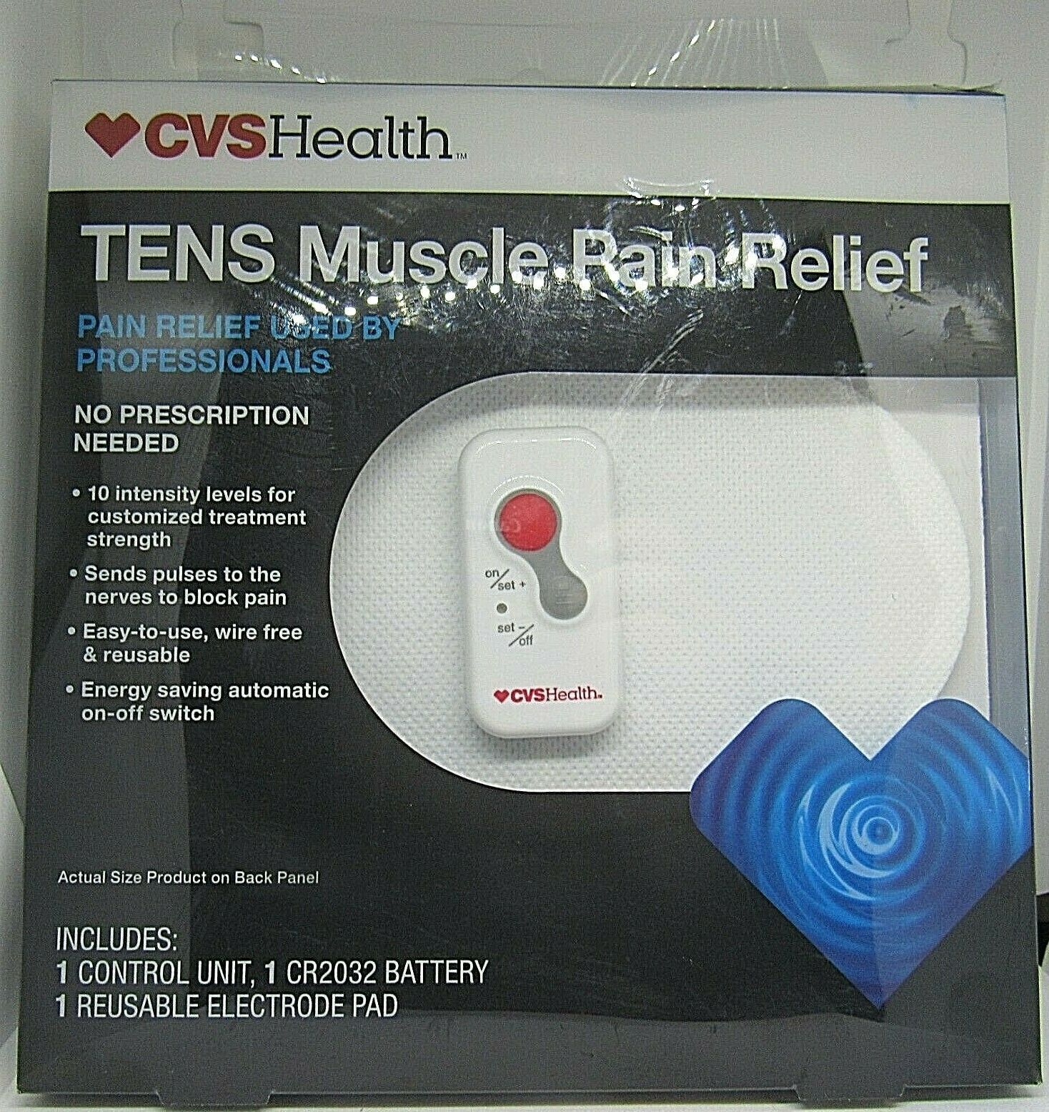 CVS Health Advanced TENS Targeted Muscle Therapy #456218-MINI Factory ...