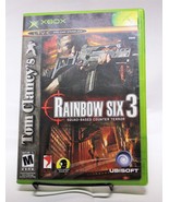 Rainbow Six 3 XBox Complete CIB Tom Clancy&#39;s Ubisoft Red Storm - $9.89