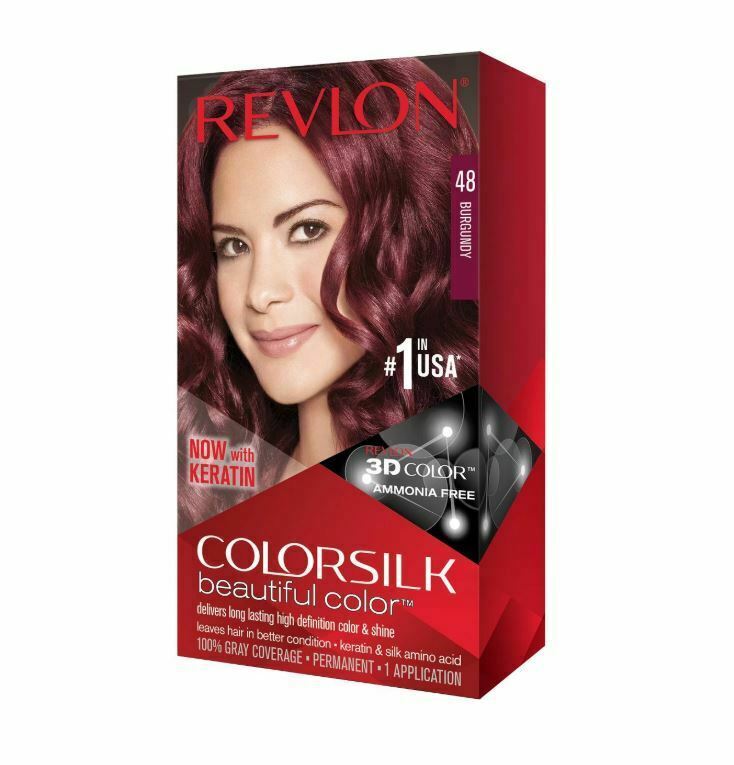 Revlon Colorsilk Beautiful Color Permanent Grey Coverage Hair Dye ...