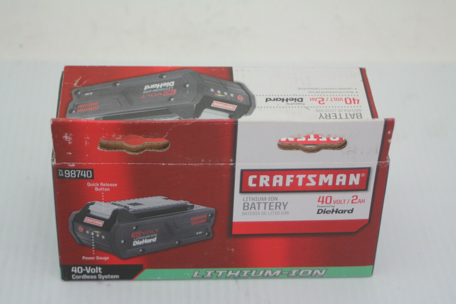 Craftsman 40V Lithium Ion Die Hard Battery 2AH 40 Volt Cordless Syetem