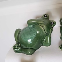 Garden Frog Statue, choose 1 of 4 different styles, Porcelain frog figurine image 6