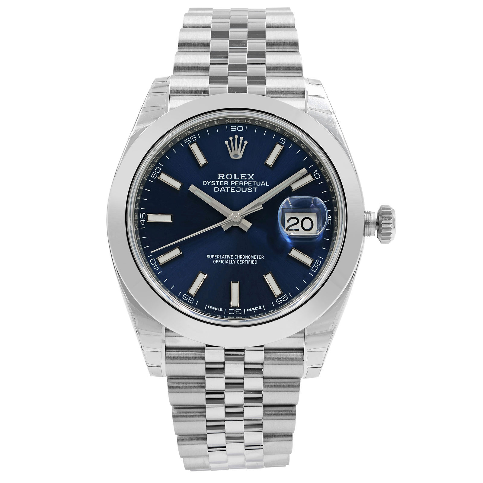 rolex azul