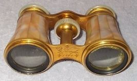 Antique Victorian Lemaire Paris Opera Glasses Mother of Pearl 1884 Liegler - $195.00