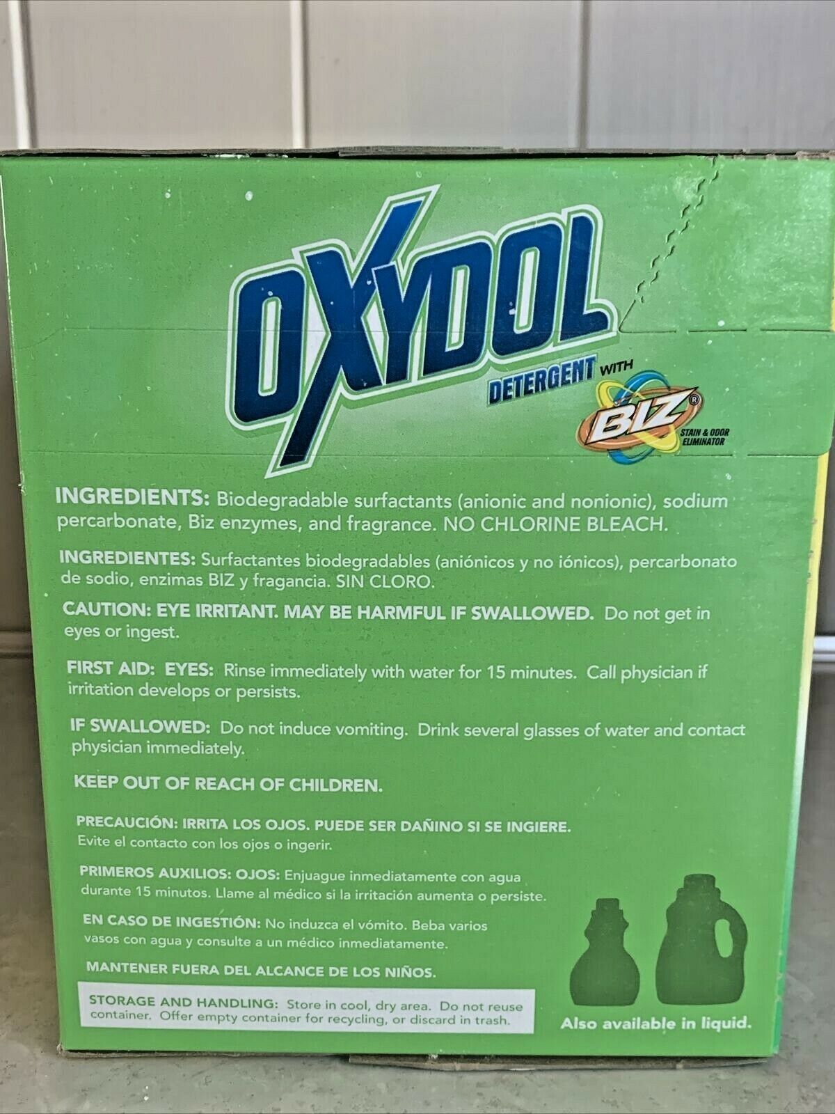 Oxydol Powder Laundry Detergent Smells So Good Scent 63 Loads 100 Oz