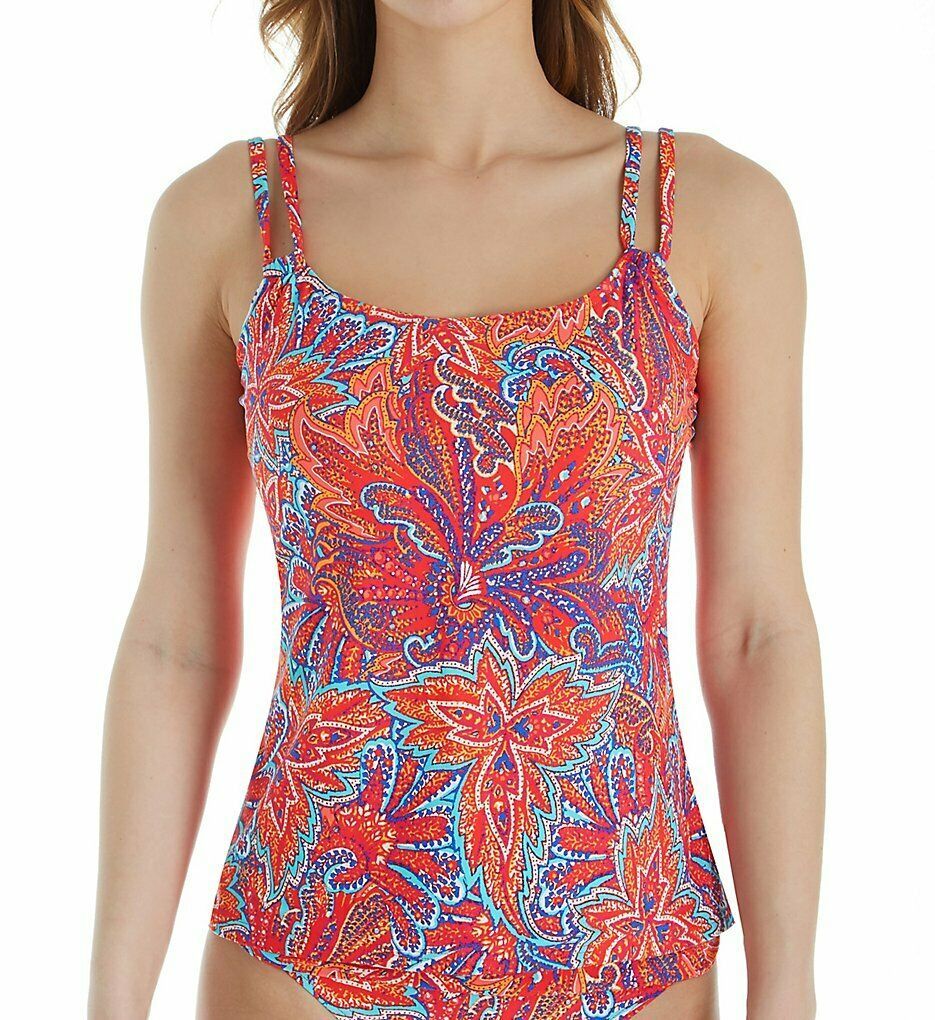 Sunsets SAMBA Taylor Underwire Tankini Top, US 38DD, UK 38DD - Swimwear