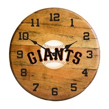 San Francisco Giants Authentic Oak Barrel 21" Clock - $296.01