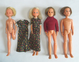 Sunshine Family Doll Lot Vintage Mattel 1970s Mom Stephie Dad Steve TLC ... - $12.00