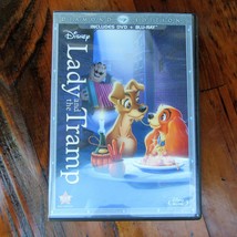 Disney - Lady and Tramp – Dual Set: DVD and Blue Ray - $5.94