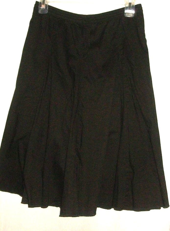 Primary image for WOMEN'S BROWN FLAIR SKIRT SIZE S