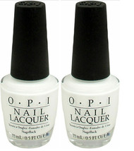Pack Of 2 Opi Nail Lacquer Alpine Snow (NLL00) - $14.84