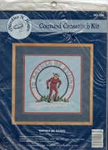 &quot;Rather Be Skiing&quot; Counted Cross Stitch Kit/NEW - $5.75