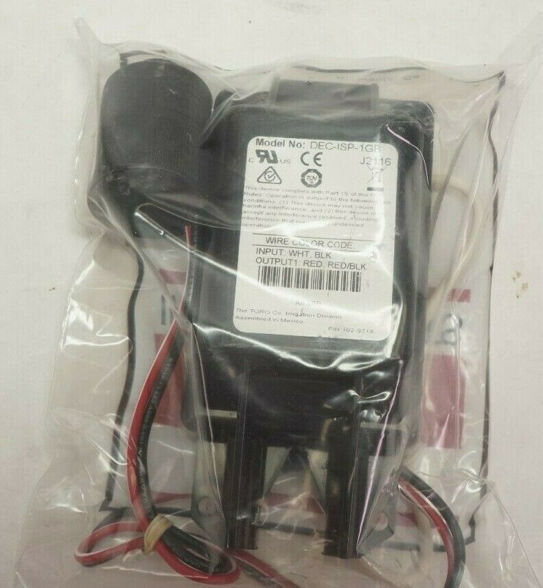 NEW Toro 118-0841 sk Golf sprinkler Decoder Solenoid Kit DEC-ISP-1GB ...