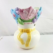 Yankee Candle Easter Springtime Candle Holder Wax Melt Patchwork NWT - $25.00