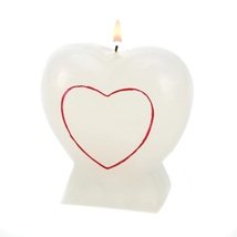 Hearts And Lips Glow Candles - $40.00