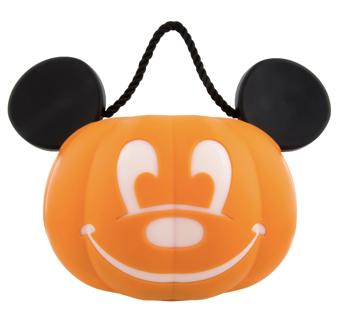 Disney Parks Mickey Mouse Light Up Pumpkin Trick Or Treat Pumpkinbucket