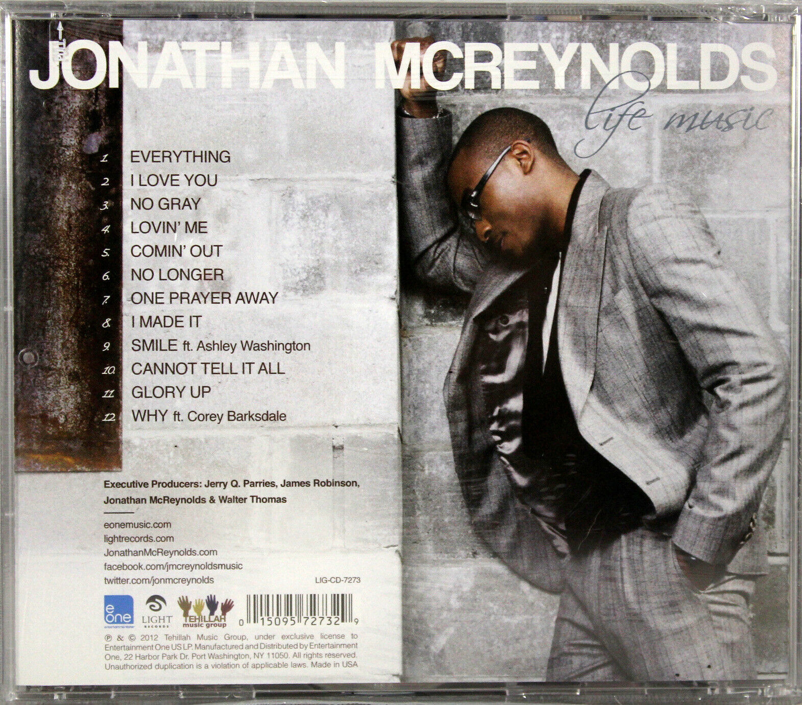 Jonathan McReynolds Life Music NEW CD Christian Gospel Music - CDs