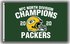 Green Bay Packers Football Flag 90x150cm3x5ft NFC North Division Champio... - $12.95