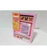 Melissa And Doug Butterfly And Heart Wooden Stamp Set New Sealed In Box ... - $10.00