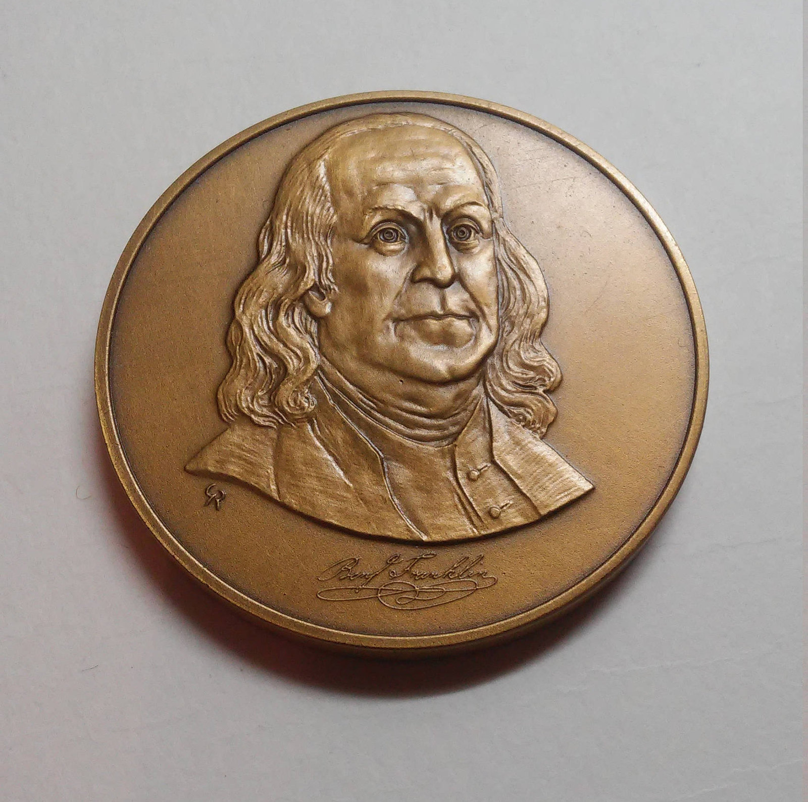 1980 The Franklin Mint Collectors Society Medal Medals