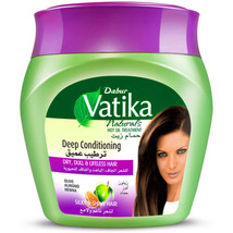 Dabur Vatika Naturals Deep Conditioning Hot Oil Treatment 500gm-Silky Shiny Hair - $21.04