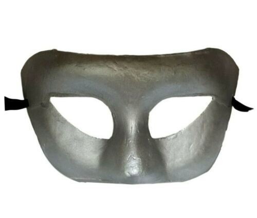 Silver Venetian Mask Dance Masquerade Ball Men Woman