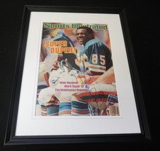 Mark Super Duper Signed Framed 1984 Sports Illustrated Magazine Cover Dolphins image 1