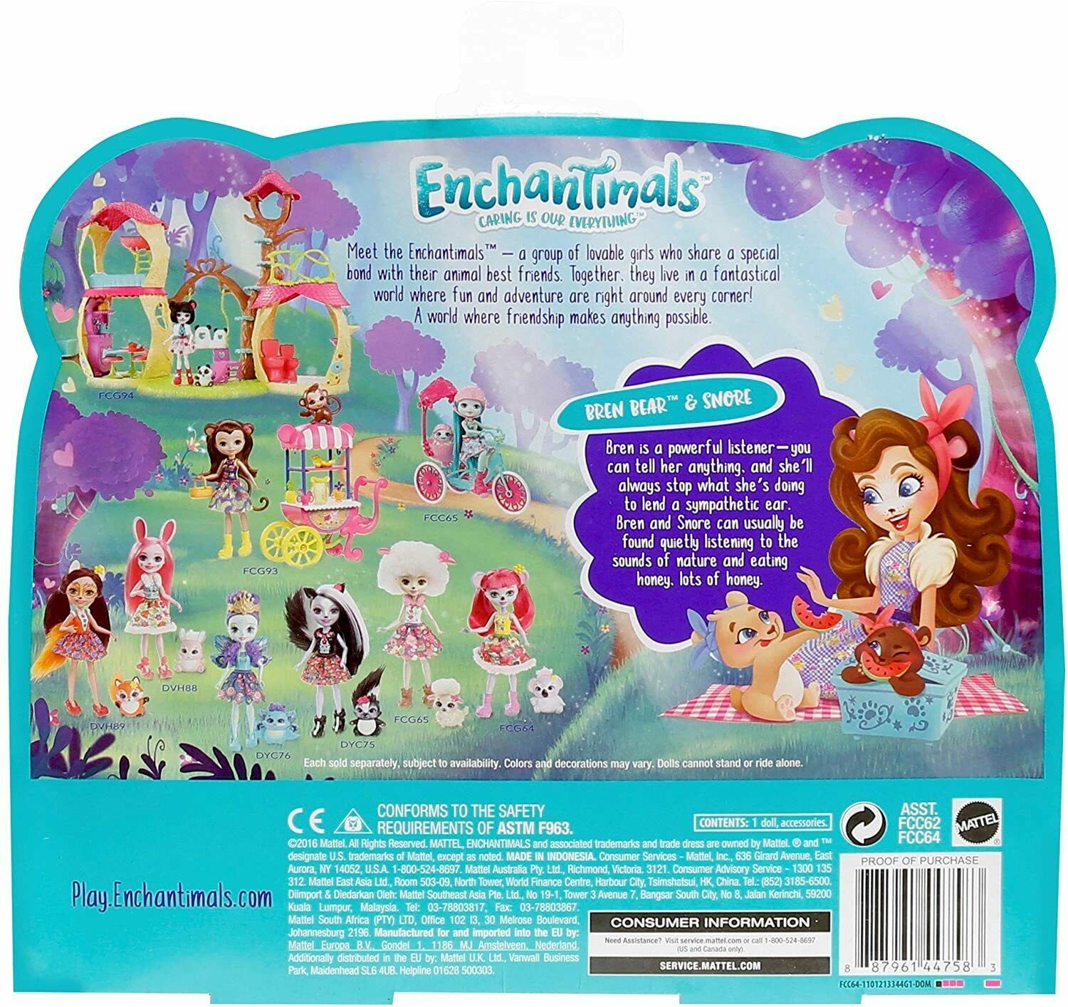 enchantimals picnic set