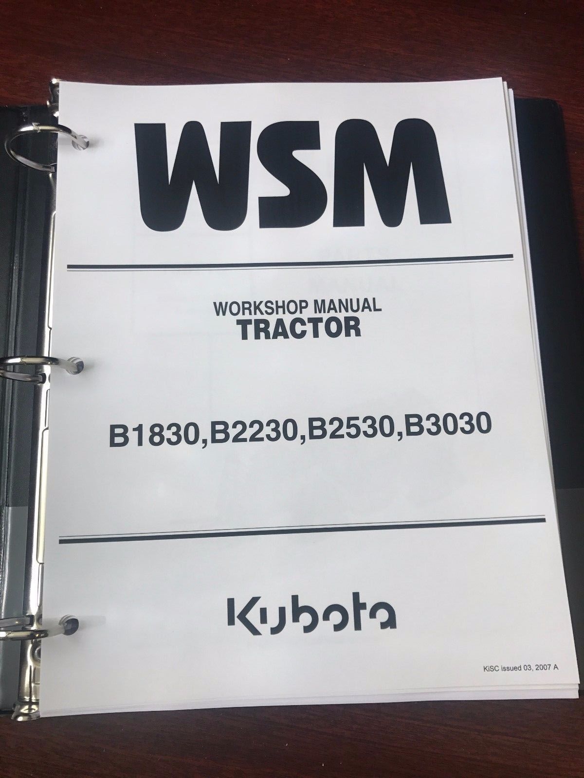 11. 11. Kubota B1830 B2230 B2530 B3030 Tractor Service Repair Workshop  Manual