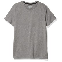 Boys' Active Short Sleeve Core T-Shirt, Light Heather Grey, Large.. - $22.99