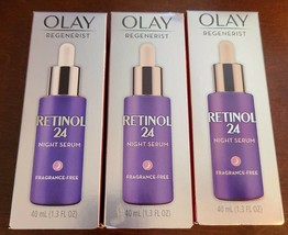 3 new Olay Regenerist Retinol 24 Night Facial Serum - 1.3oz (i11) - $35.38