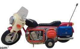 Vintage Antique Tin Toy 1960's Motorcyle - TESTED WORKS!!! image 1