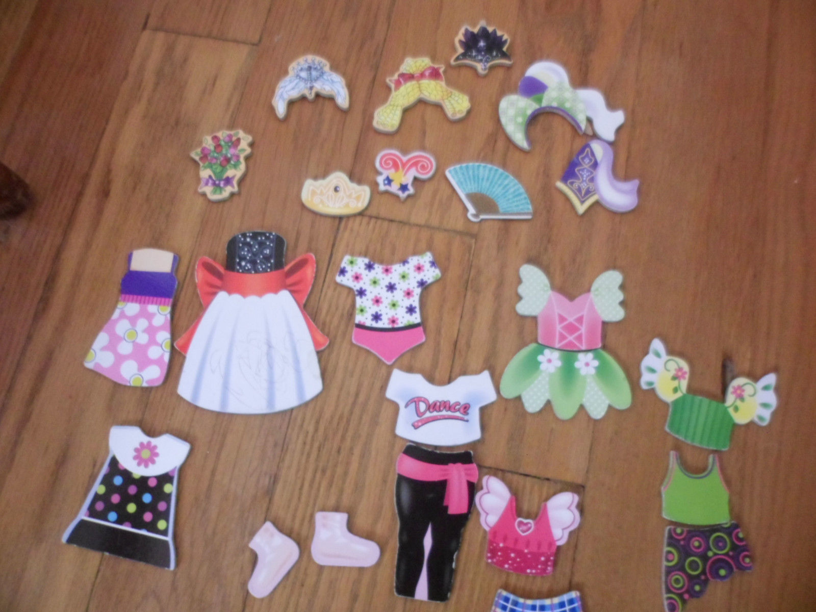 melissa and doug ballerina magnetic dress up