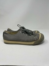 Womems Keen Coronado Charcoal Color Canvas Sneaker Bump Toe Shoes Size 10.5 - $33.15