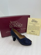 1999 Just The Right Shoe 25044 Lady Like Collectable Miniature Shoe W/CO... - $9.49