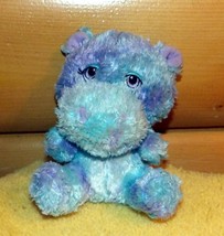 Build-A-Bear Plush 6&quot; Small Frys Pastel Blue Lavender Shaded Hippopotamu... - $6.89