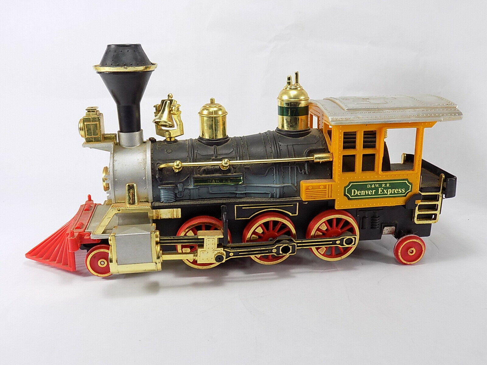 Yellow Vintage 1981 Denver Express Train Engine Bright D&W Railroad For ...