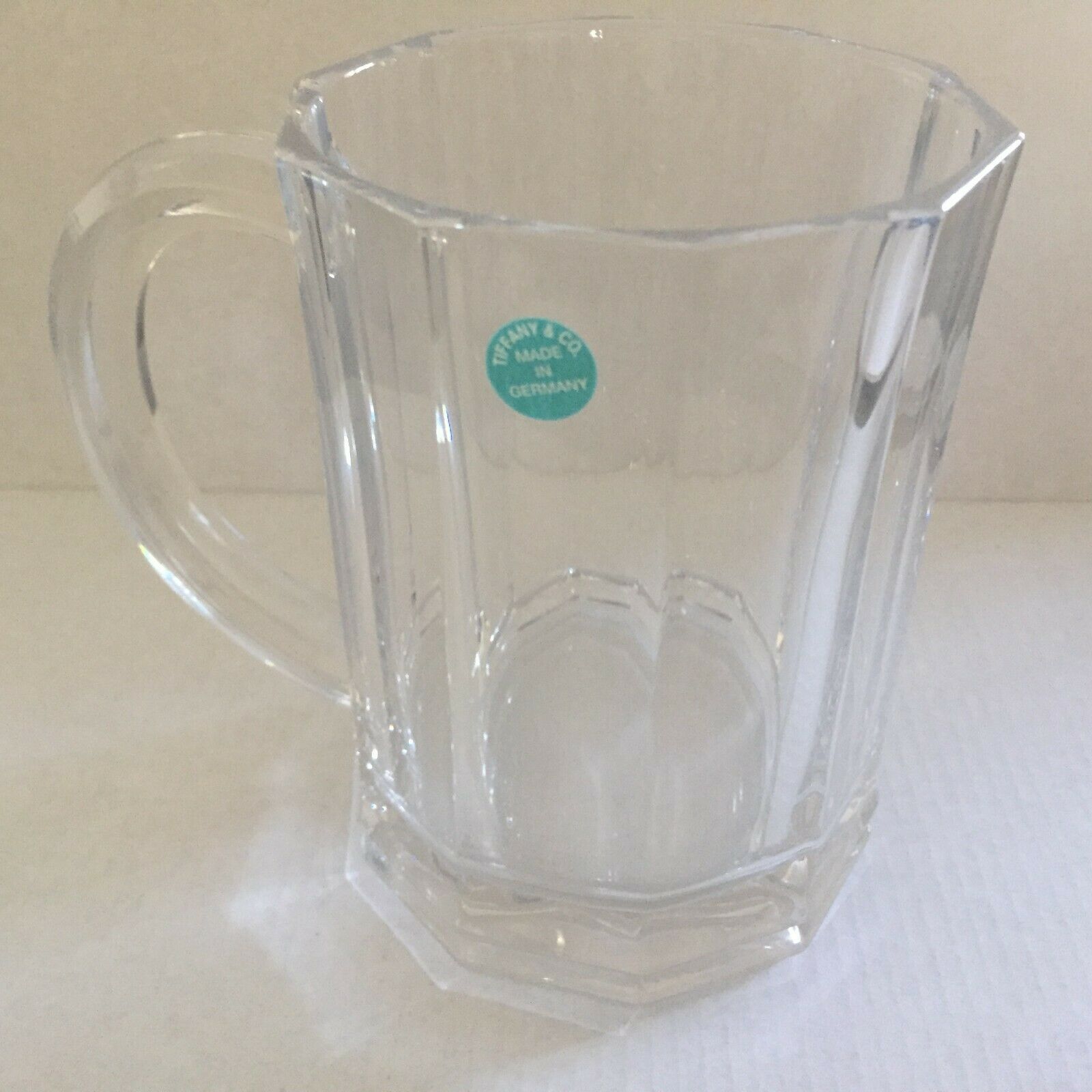 Tiffany & Co 5.5'' Beer Glass Mug Pottery & Glass