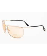 Tom Ford Ryder Rose Gold / Brown Sunglasses TF418 28E - $175.42