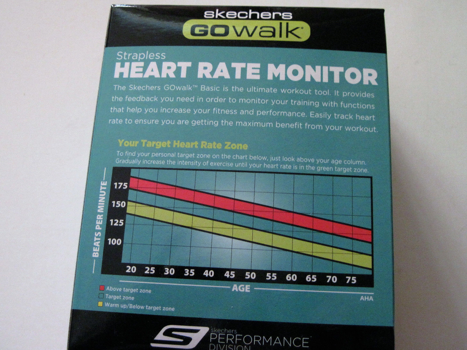 skechers gowalk heart rate monitor watch instructions