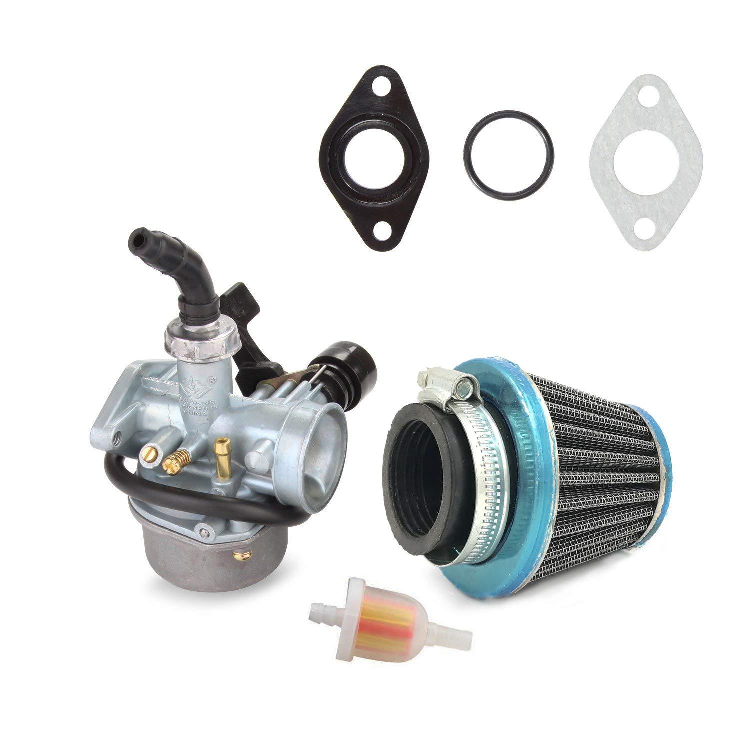 Atv Pz19 With Fuel Filter And 35Mm Air Filter For 50Cc 70Cc 80Cc 90Cc