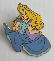 Disney Sleeping Beauty Princess Aurora  Blue Dress Error No Sleeve Pin D... - $8.99