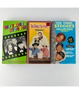The Three Stooges VHS Tape Lot #2 - $14.84