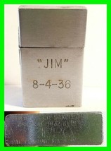 VERY HTF Original 1932 Replica Outside Hinge Vintage 1992 Zippo Lighter ... - $106.69