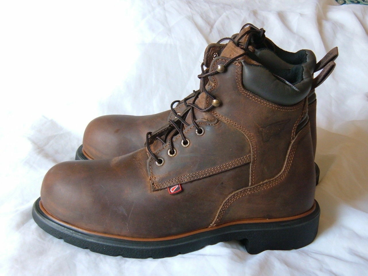Red Wing 4404 Safety Boots Steel toe 6" Made in USA Brand New US Size 7
