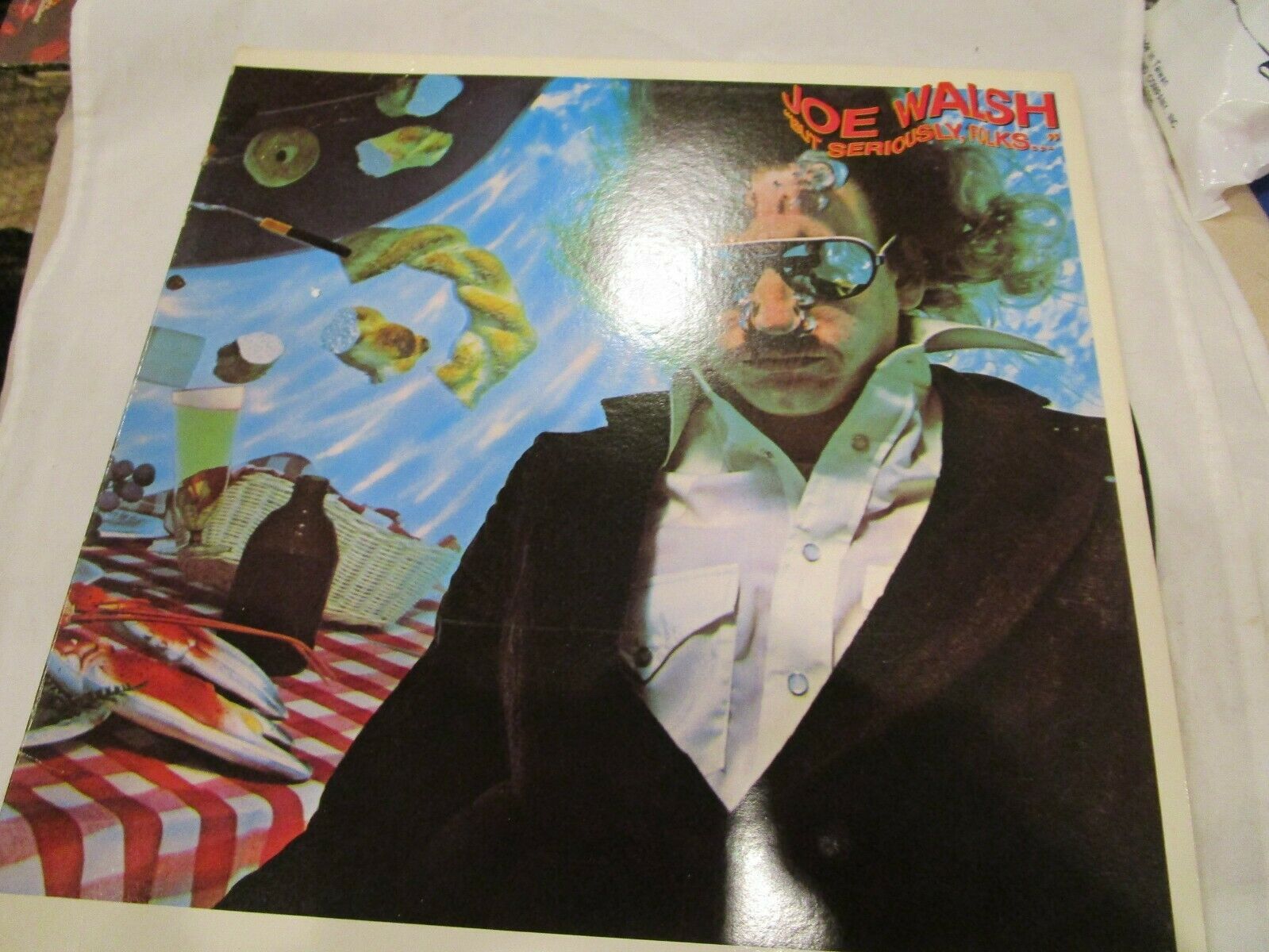 Vintage Joe Walsh But Seriously Folks Vinyl LP Record Album Pre-Owned ...