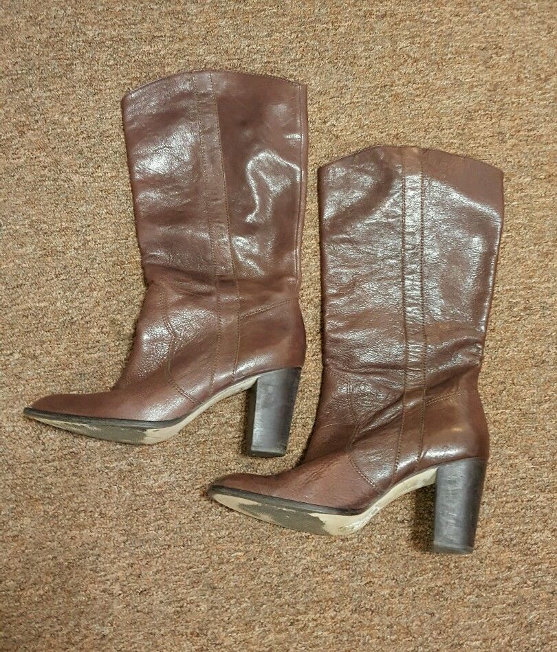 michael kors western boots