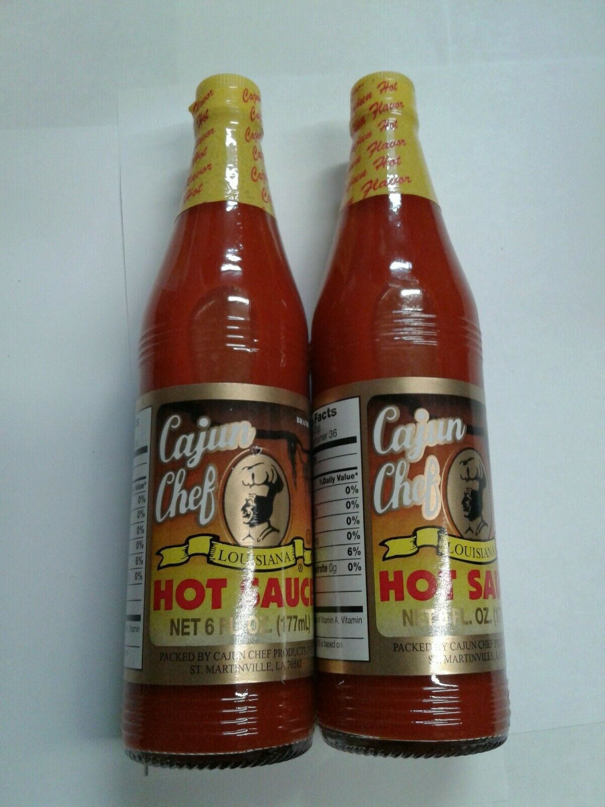 Cajun Chef Louisiana Hot Sauce (2pk) Food & Beverages