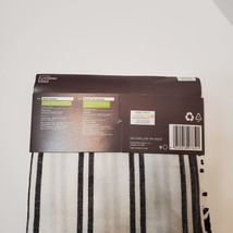 Kitchen Tea Towels, set of 3, Black and White, Striped Check Snowflake NWT image 6