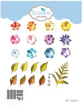Florals Minis  die set  Elizabeth Craft  2044 Paper Flowers Release